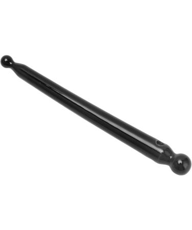 Verdant Touch Double-Headed Acupuncture Pen | Manual Acupressure Tool for Face & Body | Black Ceramic Deep Tissue Massage for Men & Women - Buy Online on GoSupps.com