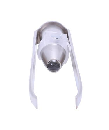 Ghulumn Stainless Steel Eyelash & Eyebrow Tweezers with LED Light - Precision Beauty Tool for Perfect Brows and Lashes | International Shipping Available - Buy Online on GoSupps.com