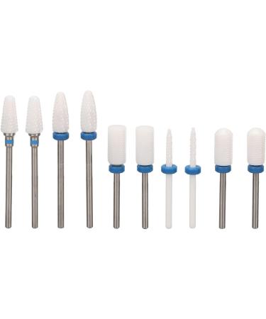 Cuticle Remover Bits High Strength Grinding Polishing Portable Polish Removal Drill Bit with Storage Box for Home for Nail Artist - Buy Online on GoSupps.com