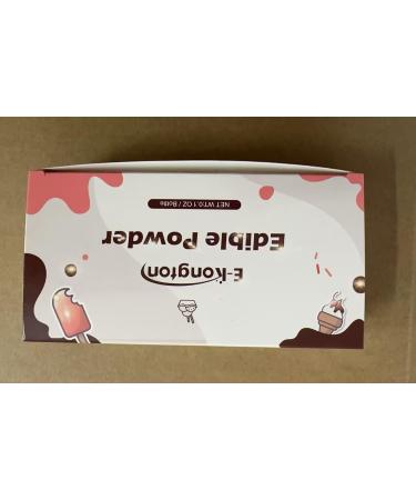 E-Concrete Edible Glitter - 8 Vibrant Colors for Food Drinks & Desserts | 3G/Bottle Edible Glitter Dust for Frosting Pies & Cupcakes - Buy Online on GoSupps.com