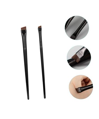 Balacoo Eyeliner Brush Set - 6 Multipurpose Makeup Brushes for Eyeliner & Eyebrows | Newborn Bevel Wood Toiletries - Buy Online on GoSupps.com