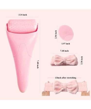 Buy Ice Roller for Face Shaping - Anti-Wrinkle Facial Massager & Skin Care Tool - Pink A | Eye Puffiness & Headache Relief - International Shipping Available - Buy Online on GoSupps.com