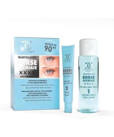 Natur Unique Ialucollagen Glasses Bag XXXS - Effective treatment against bags and glasses for men and women in just 90 seconds. Teaser effect lasts for 8 hours. - Buy Online on GoSupps.com