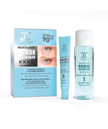 Natur Unique Ialucollagen Glasses Bag XXXS - Effective treatment against bags and glasses for men and women in just 90 seconds. Teaser effect, lasts for 8 hours.