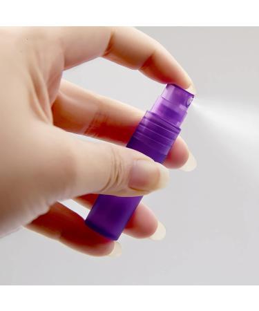 Zeoabsy 20PCS 3ml Matte Purple Spray Bottles - Fine Mist Pump Atomizers with Funnels for Perfume Water & Alcohol - Travel-Friendly Design - Buy Online on GoSupps.com