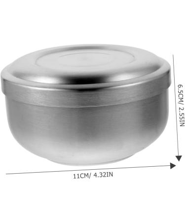 Frcolor 2-Piece Shaving Bowl Set with Lid - Ideal for Men s Salon Shaving - Durable & Practical Shaving Shells for Foam - Buy Online on GoSupps.com