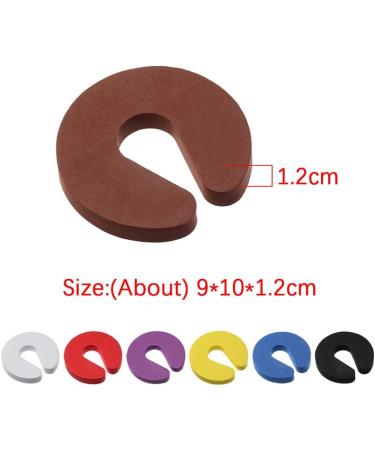 1PCS Extra Soft Durable Foam Doorstop - Kids Baby Safety Finger Guard Protector - Red - Buy Online on GoSupps.com