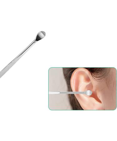HEIMEABI Spring Earwax Cleaner Tool Set - 6-in-1 Ear Pick Kit for Ear Wax Removal - Reusable Mini Spatula - Yellow One Size - Buy Online on GoSupps.com
