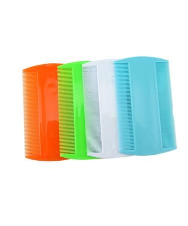 5pi ces Peigne Pour Animaux De Peignes Plastique Pour Toilettage Et Chiens Couleur