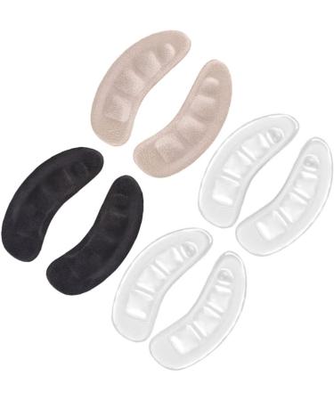 Mobestech 8 Pairs Anti-Wear Stickers for High Heels - Heel Grips & Liner Pads for Women's Shoes - Clear Sweat-Absorbing Solution for Stripper Heels & Sandals - Buy Online on GoSupps.com