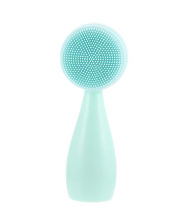 POPETPOP Silicone Face Brush Multi-Function Exfoliating Brush Multi-Function Face Cleaner Facial Cleaning Brush Household Face Brush Portable Face Brush Silica Gel Handle Manual 12x4.5cm