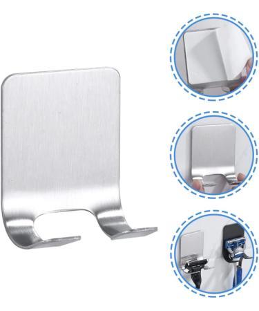 Lurrose Stainless Steel 6th Shaver Holder - High-Performance Bathroom Organizer & Shower Hook for Razors | Utility Storage Hooks - Buy Online on GoSupps.com