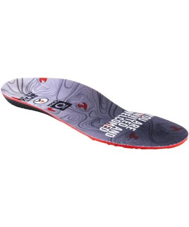 Oboz Unisex Unity Blaze Trail Insole - Red Medium | Best International Shipping - Buy Online on GoSupps.com