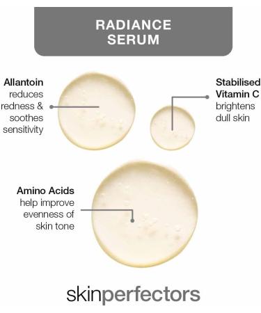 ARK Skincare Skin Perfector Radiance Serum Brightening Serum for Glowing Skin with Vitamin C Aminos Allantoin Suitable for Sensitive Skin 30ml - Buy Online on GoSupps.com