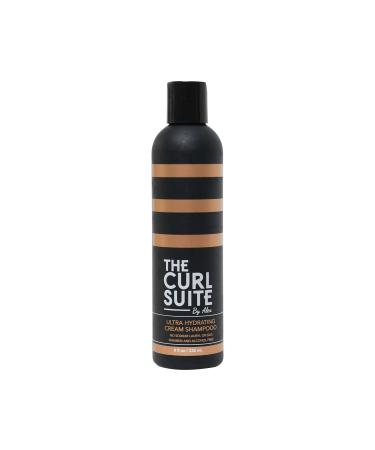 Hydrating Shampoo for Curly Hair Infused with Special Extracts & Proteins Sulfate-Free Hydrating Shampoo Anti-Frizz Hydration Color Safe Shampoo for Dry & Dull Hair (8 OZ)