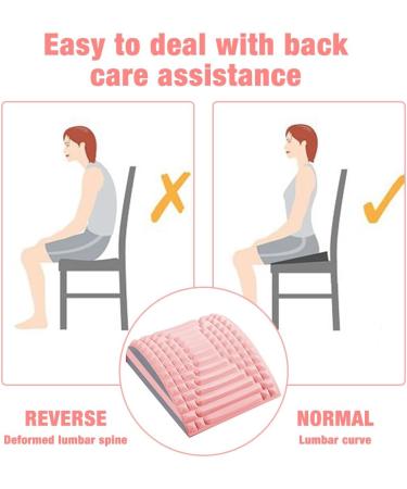 Fengq Refresh Neck & Back Stretcher | Neck Extensor & Shoulder Relaxer | Ultimate Pain Relief & Contamination Correction (Pink) - Shop Internationally! - Buy Online on GoSupps.com