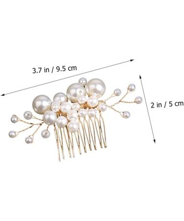 minkissy Pearl Comb Wedding Hair Comb Bridal Hair Comb Pearl Tiara Bridal Hair Accessories Rhinestone Hair Accessories Wedding Hair Jewelry Bridal Hair Side Comb Bride Hair Side Comb Manual - Buy Online on GoSupps.com