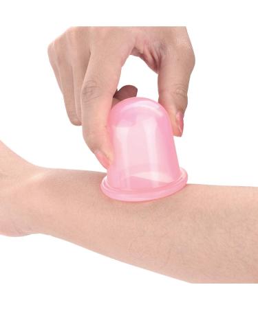 Silicone Massage Cups - Anti-Cellulite Suction Cups for Body & Face | Full Body Massage Device (Pink) - Shop Internationally! - Buy Online on GoSupps.com