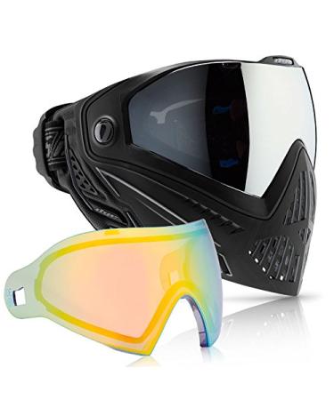 Dye i5 Paintball Goggle (Onyx with Northern Lights Thermal Lens Combo)