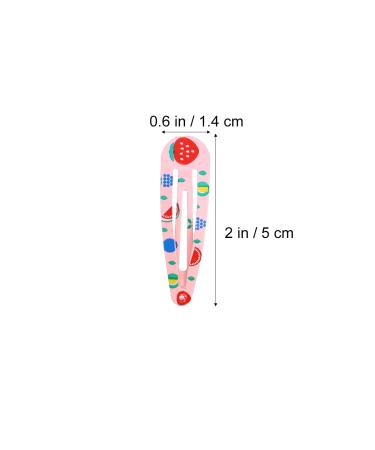 Frcolor 5PCS Snap Hair Clips - No Slip Metal Hair Clips for Girls | Durable & Stylish Accessories for All Hair Types - Buy Online on GoSupps.com