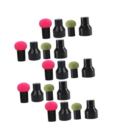 minkissy Simple Puff 40 Sets Mushroom Head Puff Cosmetic Dry Puff Hydrophilic Polyurethane Girl Makeup Pad