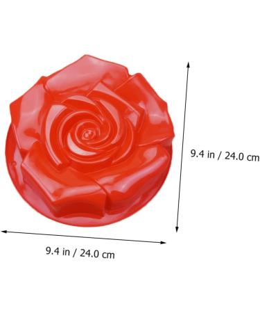 Rose Cake Mold Silicone Cake Moulds Cakesicles Mold Silicone Rose DIY Mold Silicone Candle Mold Silicone Bread Loaf Pan Nonstick Cupcake Tin Crisper Pan Silica Gel Muffin Non Stick 24X24X5CM - Buy Online on GoSupps.com