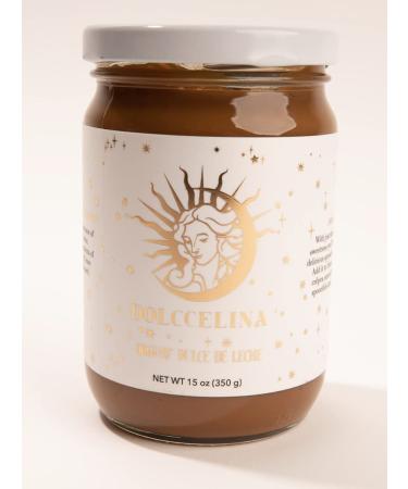 Organic Dulce De Leche Gluten Free Certified Kosher Milk Caramel Sauce Low Carb Caramel Chocolate Spread for Ice Cream Desserts Coffee Pancakes 15 Ounce (Pack of 1)