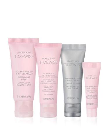 Mary Kay TimeWise Age Minimize 3D Miracle Set - Travel The Go Set - Normal Dry Skin