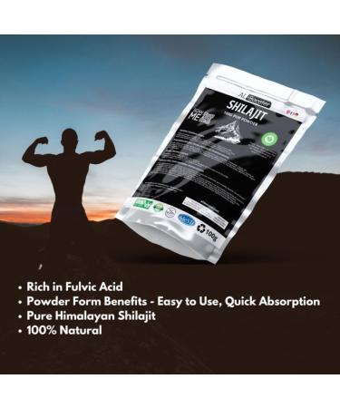 Shilajit - Poudre 100g pur 100% naturel sans additif - Pour soupe smoothies caf boissons p tisseries - Buy Online on GoSupps.com