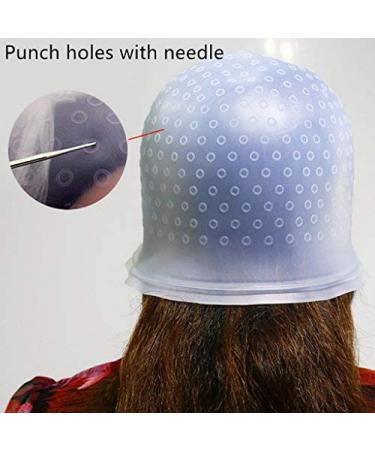 Ewin Professional Reusable Hair Coloring Highlighting Cap with Hook - Salon-Quality Color Tool - Buy Online on GoSupps.com