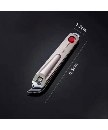 UNbit Nail Clipper Large Sharp Manicure Cutters for Nail Stainless Steel+Carbon Steel Hard Nail Clippers Pedicure Oblique Mouth Household - Buy Online on GoSupps.com