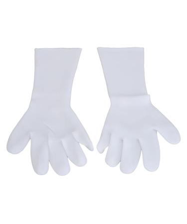Hands Moisturizing Gloves Reusable White Nourishing Skin Gel Liner 1 Pair Long Moisturizing Gloves Skin Frendly for Hands Repair for Most Women - Buy Online on GoSupps.com