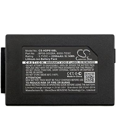 PRUVA 2200mAh Battery for Honeywell Dolphin 6100/6110/6500 & ScanPal 5100 - P/N: 6000-BTSC 6000-TESC BP06-00028A BP06-00029A | Fast International Shipping - Buy Online on GoSupps.com