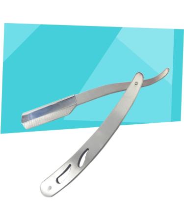 FOMIYES 2pcs Stainless Steel Manual Razor Set for Men - Ergonomic Rubber Handle Shaving Blades - Buy Online on GoSupps.com