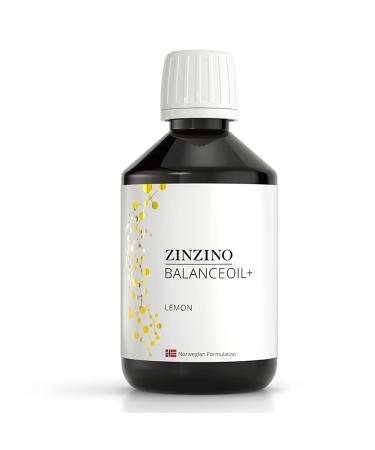 Zinzino BalanceOil+ - Omega Balance Supplement with Wild-Caught Fish Oil Olive Oil Omega-3 & Vitamin D3 - Supports Heart Health & Well-Being - 300ml