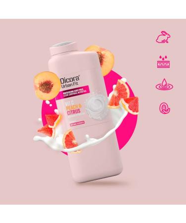 Dicora Urban Fit Body Milk with Vitamin C & Citric Acid - Nourishing Melocot n 400ml | International Shipping Available - Buy Online on GoSupps.com