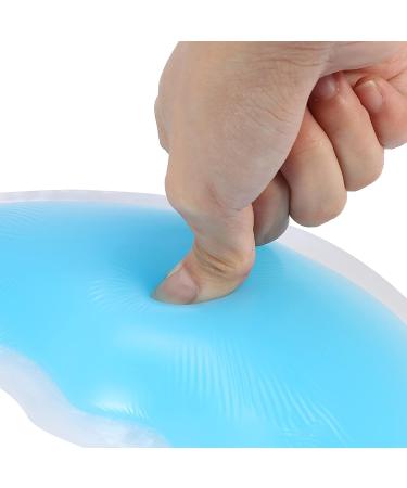 Soft Silicone Face Down Pillow for Relaxing Face SPA - Blue - Buy Online on GoSupps.com