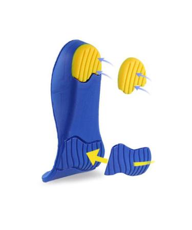 FRCOLOR 1 Pair Correct Insoles Feet Care Insoles Kids Shoes Pad Shock Insole Kids Insoles Orthotics Inserts Shoe Cushions Kids Orthotic Insert Kids Inserts Sole of Foot Child Blue Size 2
