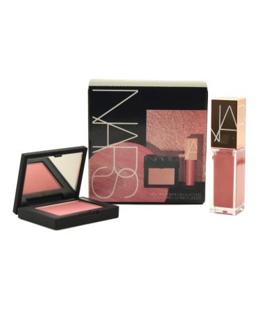 NARS Mini Orgasm Blush and Lip Gloss Duo Set:: Mini Blush in Orgasm and Mini Afterglow Lip Shine in Orgasm