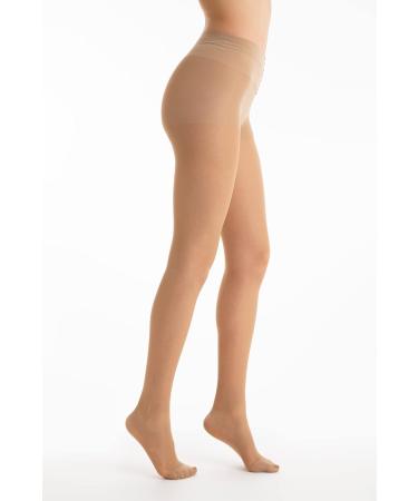 Relaxsan Basic 880-140 Denier Moderate Support Tights 18-22 mmHg L Plus - Skin - Buy Online on GoSupps.com