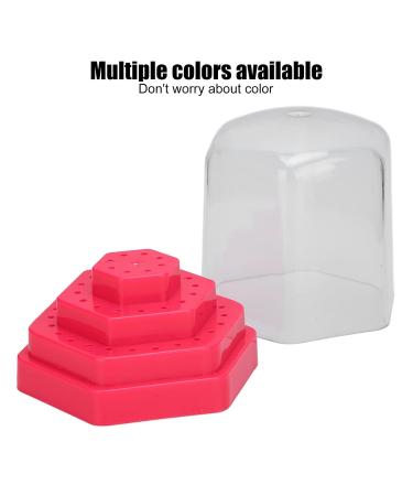 Nail Drill Holder - 48 Large Holes Storage Stand for Home & Studio Use | Pink Nail Tools - Buy Online on GoSupps.com