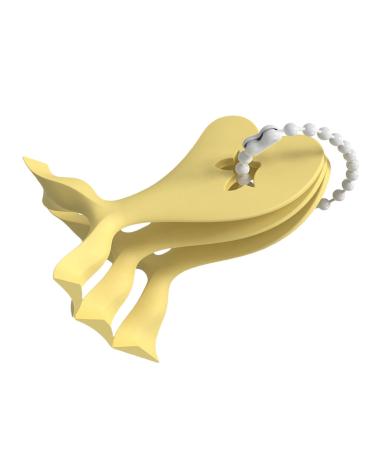 Eyeliner Stencils 3 Piece Applicator Template for Beginners Eyeshadow Eyelash Shaper Aid Beauty Tool for Business Stage Performance Dates Home Yellow