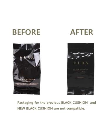 Hera Black Cushion SPF34/PA++ 15g Refill (23 Beige) - Top-rated Sun Protection for Flawless Skin - Buy Online on GoSupps.com