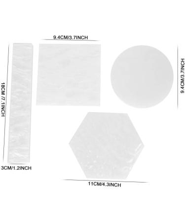 Nail Art Color Mixing Pallet Paint Mixing Materials Very Durable Nail Art Polish Mixing Plate Beauty Salon for Home Salon Shop Manicure Store - Buy Online on GoSupps.com