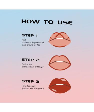 Shop Young Vision Gourd-Shaped Precision Liquid Lipstick & Lipliner - Nude Matte Shades | International Shipping Available - Buy Online on GoSupps.com