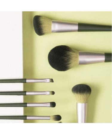 OXOAMP Makeup Brush 11 Pieces Green Makeup Brush Set Premium Synthetic Foundation Blending Eyeshadow Make-up Brushes Set Foundation Brushes - Buy Online on GoSupps.com
