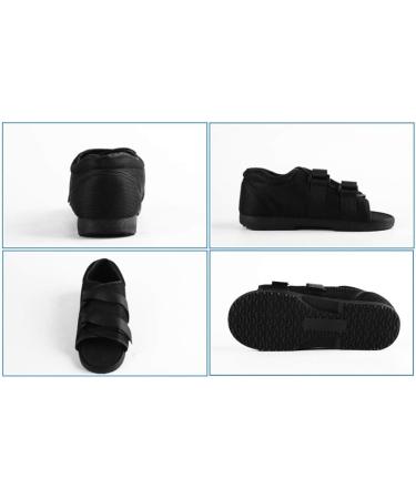 Artibetter Post Op Shoe Walking Boot - Adjustable Orthopedic Support Sandal for Post Injury & Surgical Foot Cast - Square Toe Design (WM Black - Buy Online on GoSupps.com