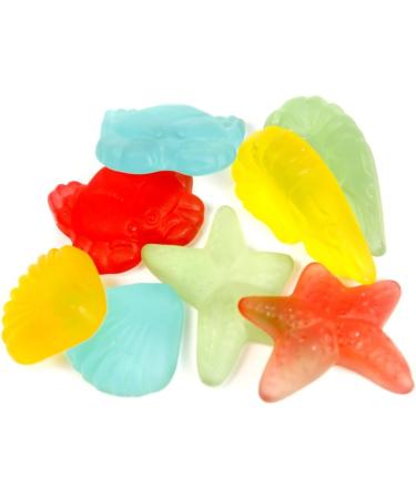  Mega Paradies GmbH Fruit Gum - Cute Sea Animals Sugar Free - 4 Times - 175g - Buy Online on GoSupps.com