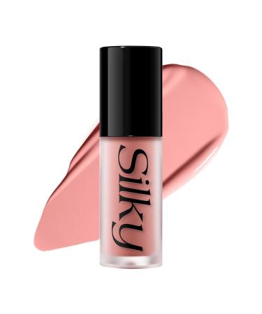 Liquid Blush Soft Cream Blush for Cheeks Natural-Looking Matte Makeup Blush Stick Long-lasting Dewy Cheek Tint For High-pigment Color Moisturizing & Lightweight Blendable Face Blush Makeup (#03 1PC)