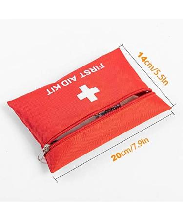 Compact 1680D Empty First Aid Kit Bag Pouch (5 Pack) - Small Survival Medicine Bag for Home, Office, Car, Camping - Buy Online on GoSupps.com
